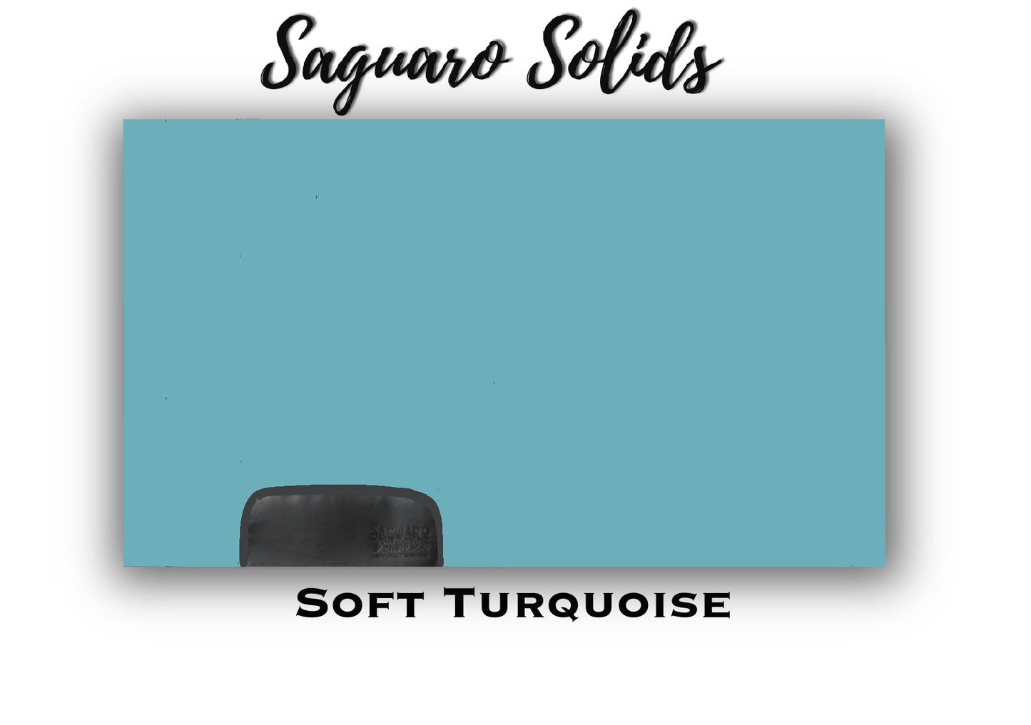 Saguaro Solid "Soft Turquoise" Show Pad (SEMI-CUSTOM)