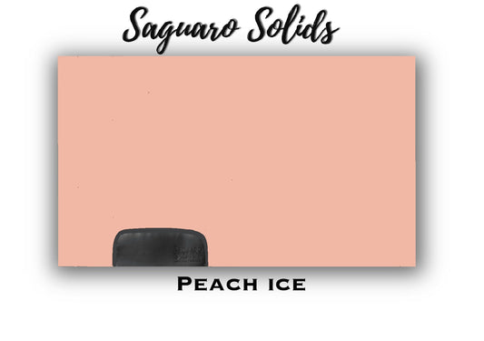 Saguaro Solid "Peach Ice" Show Pad (SEMI-CUSTOM)