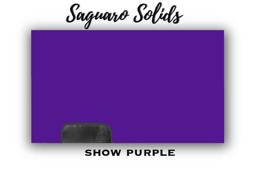 Saguaro Solid "Show Purple" Show Pad (SEMI-CUSTOM)