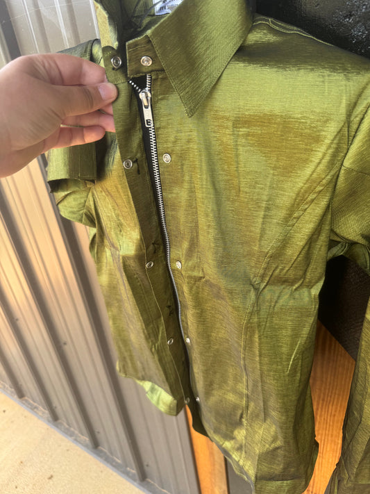 Olive hidden zip by Saguaro