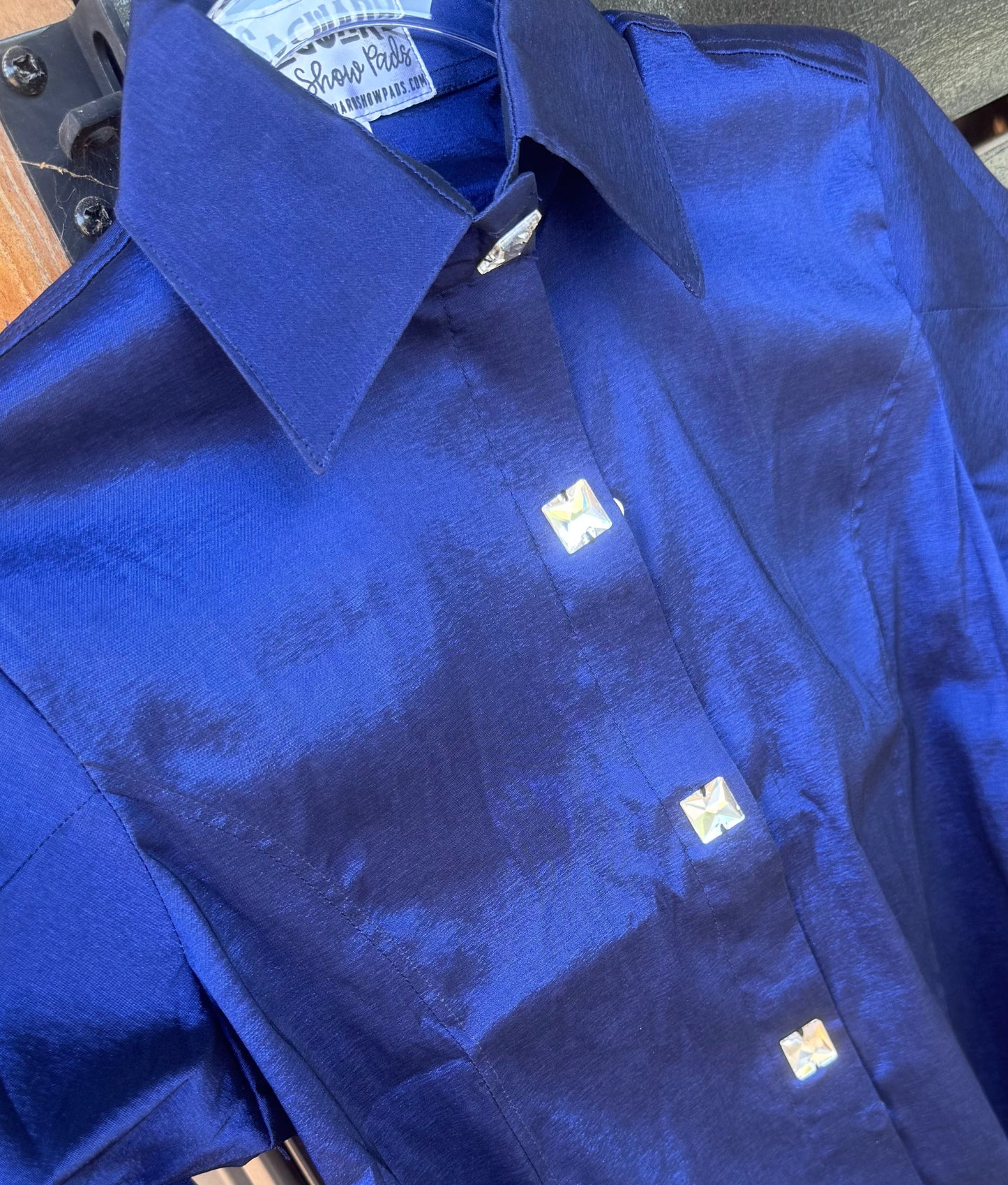 Indigo hidden zip by Saguaro